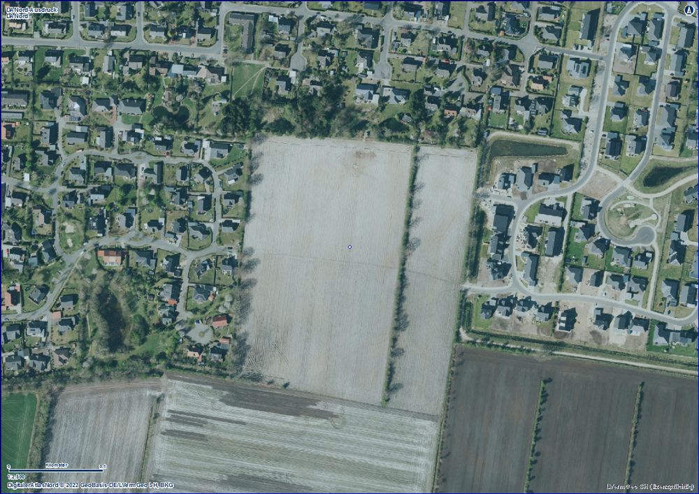 schafflund b plan 33 luftbild